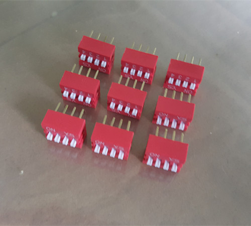 厂家这个大量2.54拨码开关现货蓝色红色接线端子