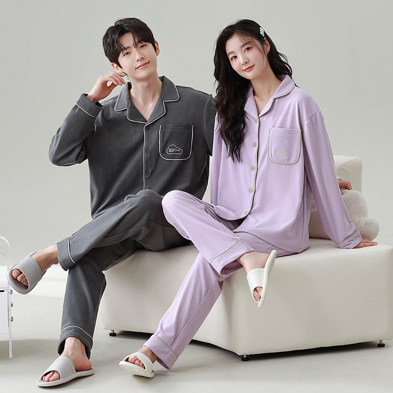 Couple Pajamas Women's Autumn and Winter Velvet Touch Winter Thin Velvet Super Soft Warm Home Clothes plus size suit