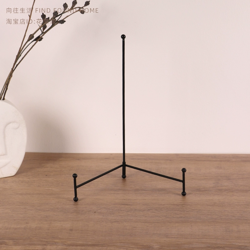 Original simplicity porcelain plate clock clock bracket trimming frame phase frame bracket plate square plate sitting shelf display rack
