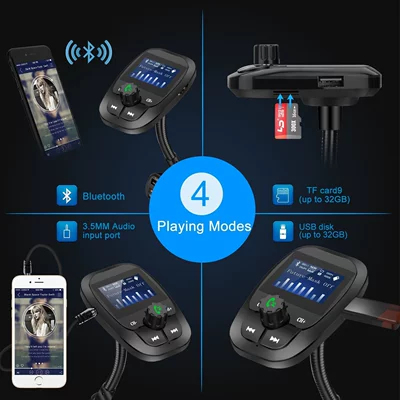 transmitter car Bluetooth, FM Modulyator