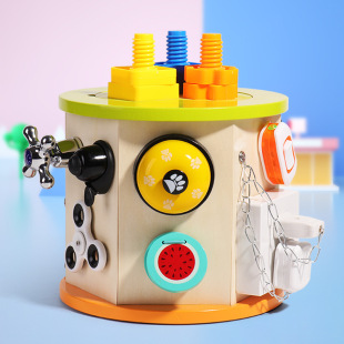 Early education busy cottage game children's multi-functional educational baby learning toys 1-3 years old factory direct sales