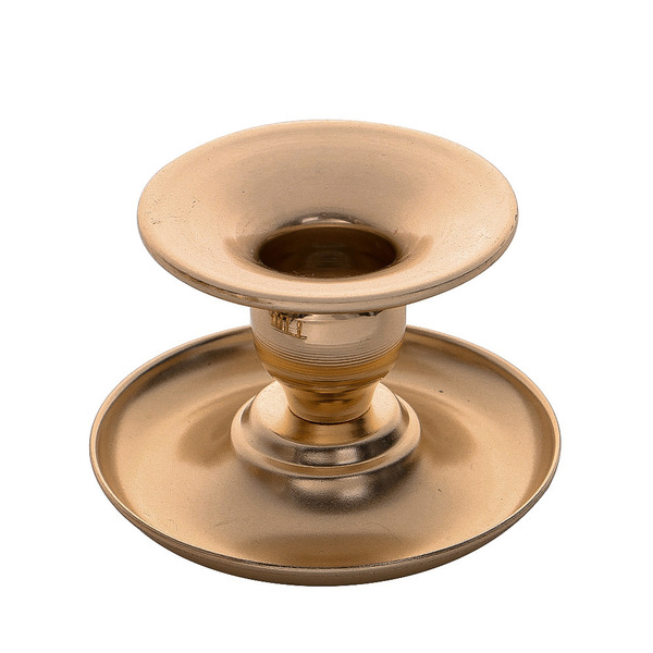 metal golden candle