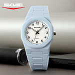 时刻美石英表50米防水学生考试专用腕表男女蝴蝶结表带防水电子表