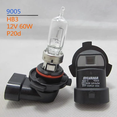 Xiwannian Car Halogen Headlight Hb3 9005 Hb4 9006 High Beam Bulb 12V Front Headlight (Ön faralar) - 12v-60w-hb39005