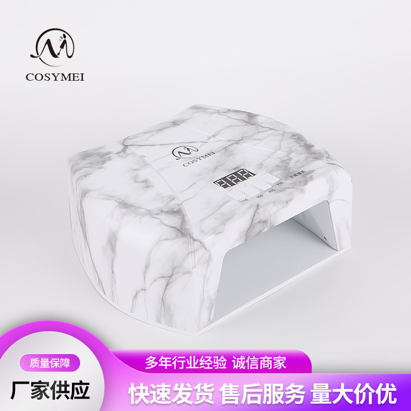 新款美甲灯贴纸蓄电款大功率美甲机uv指甲烤灯led速干光疗灯