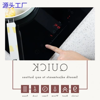 源头工厂Slim Profile 60cm Built-In 3 Burner Electric Inducti