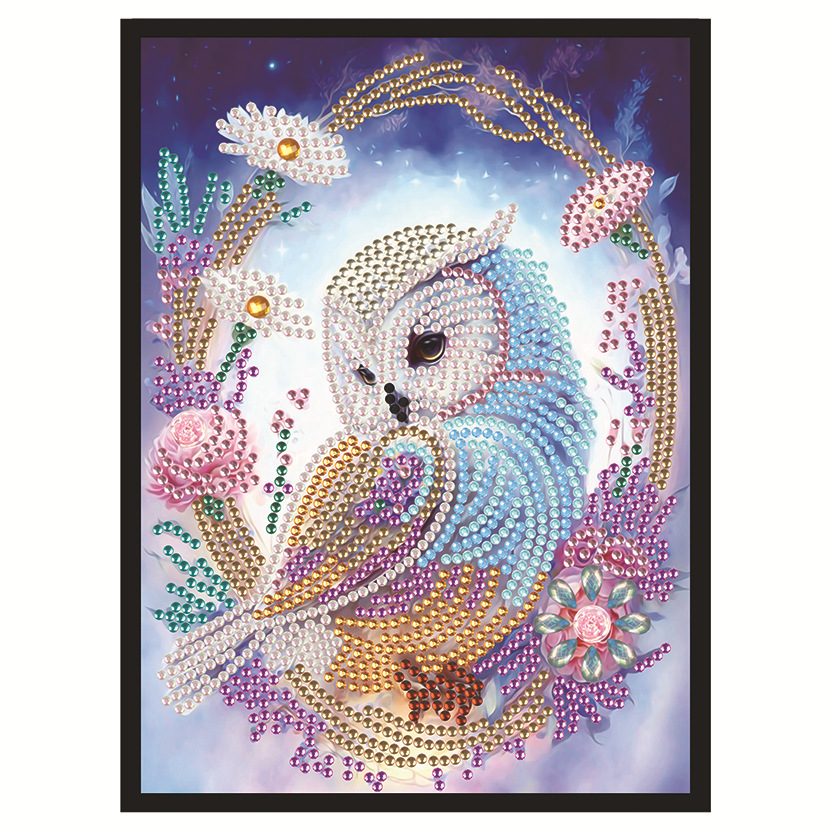 Transfronterizos nuevos dibujos de diamantes DIY hechos a mano unicornio dibujo de diamantes cuaderno dibujo de diamantes llenos de pintura de diamantes