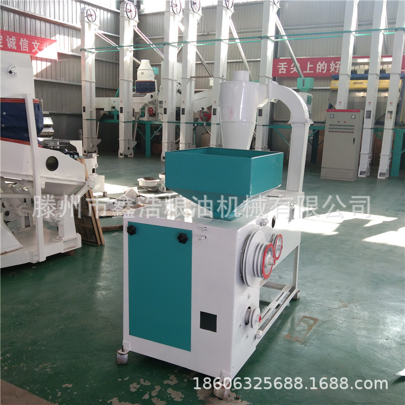 新型卧式碾米机 大米初级碾白设备稻谷脱皮机