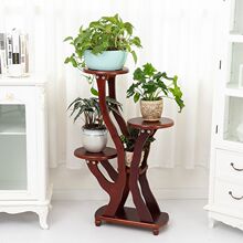 花架子客厅花盆架室内阳台多层特价家用实木网红新款北欧中式花架