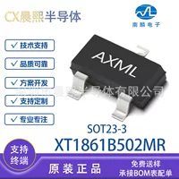 XT1861B502MR Nanlin оригинал, XT1861 шелкография AxML синхронный регулятор/ШИМ IC, SOT-23-3