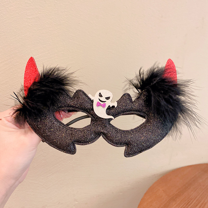 Holiday Funny Glasses Frame Children's Halloween Dress Up Ornaments Pumpkin Bat Horror Party_voghion.com