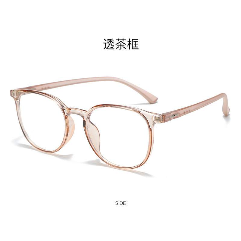 Marco de gafas deportivas colección TR90 anti-deslizante para hombres y mujeres, gafas de luz plana, gafas juveniles anti-luz azul