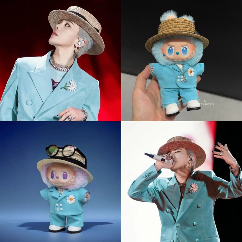 【衣類のみ】ラブブ 1代目・2代目・3代目服 17cm ラブブベビー服 人形 ファッション スーツ|undefined
