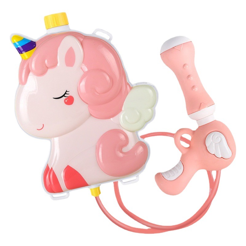 Mochila para niños pistola de agua juguete estilo de extracción playa agua puestos de verano pistola de chorro de agua eléctrica al por mayor