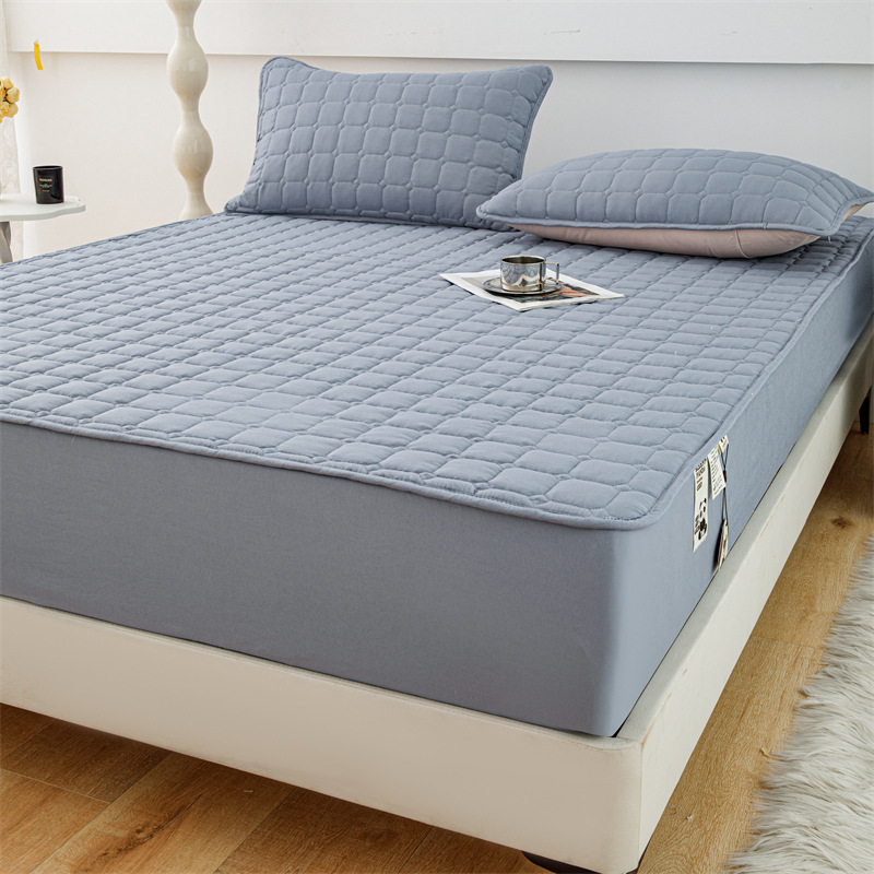 Algodón crudo-azul oscuro