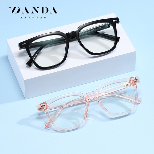  new anti-blue light flat mirror TR-ZC831 anti-blue light glasses for men and women, mixed color myopia glasses frame