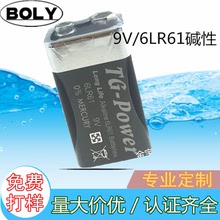9V鹼性電池供應商6LR61電池儀器儀表電池廠家熱銷批發9伏電壓