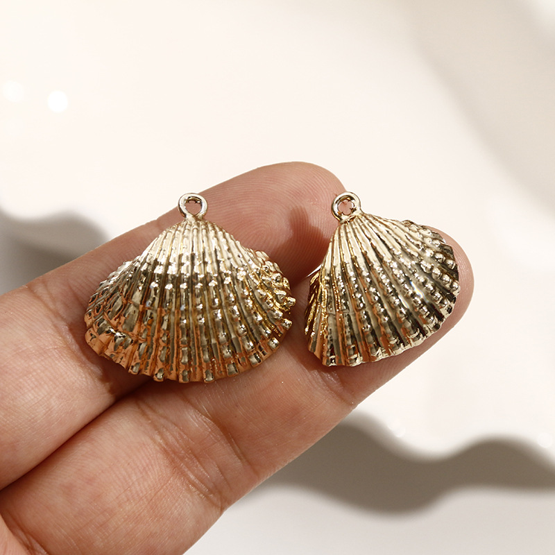 3g Weight Pendant Jewelry Making Type DIY Jewelry Accessories Classification 1 Piece Quantity Shell Material Shell Pattern All Seasons Season Plating Design Marine Style Style 1 Piece Shell Shell Pendant DIY Jewelry Accessories 9