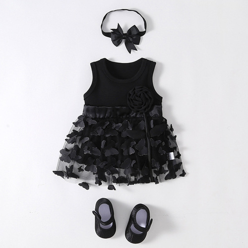 Baby summer clothes infant Baby wears baby skirt infant summer coming-of-age ceremony dress women's dress