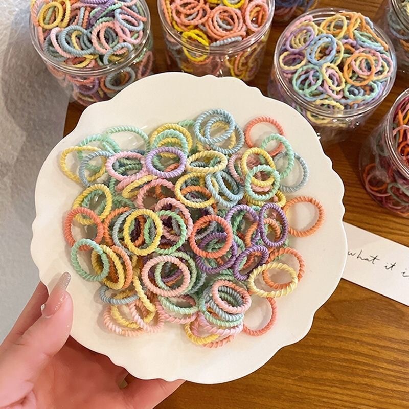 女童不伤发弹性好橡皮筋扎小啾啾儿童发圈小女孩头绳发绳高弹力|undefined