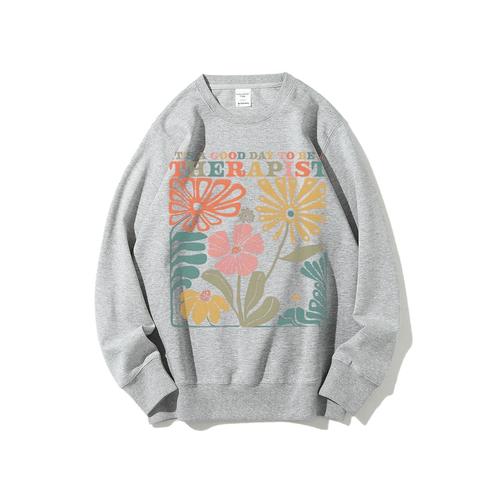 Therapist Sweatshirt Therapy Crewneck Counselor Sweatshirt M