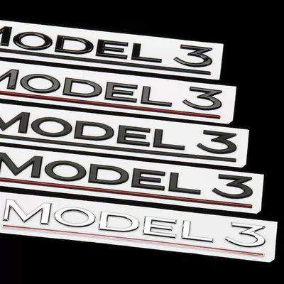 Y English car emblem sticker, Car logo