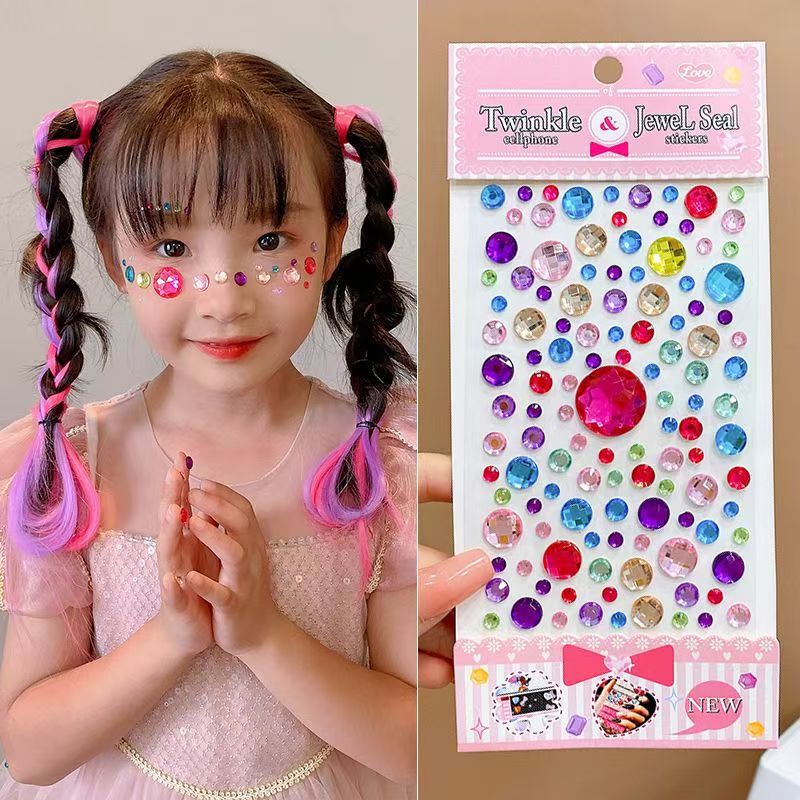 Diamond sticker painting, crystal stickers, children's handmade diamond painting, acrylic crystal baby creative gem toy Diamond sticker painting, crystal stickers, children's handmade diamond painting, acrylic crystal baby creative gem toy
