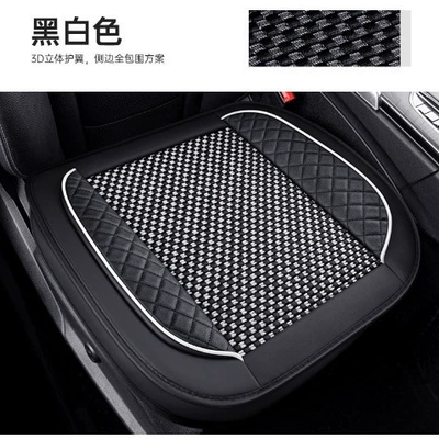Cross-border wholesale car seat cushion Universal seat cover - black-and-white-edge-5353