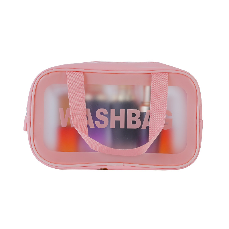 New waterproof makeup bag for women, large capacity portable Instagram popular travel cosmetics, toiletries, storage bag