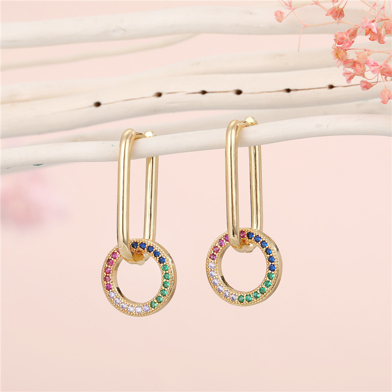 Simple Fashion Five-pointed Star Earrings display picture 3