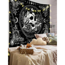 H 94200 skull home decor tapestry ����װ�ι�̺�羳��ó��