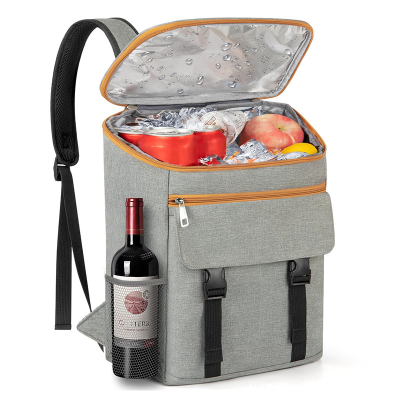 Venta caliente mochila suave aislamiento térmico a prueba de fugas mochila refrigerador portátil picnic camping barbacoa almuerzo mochila