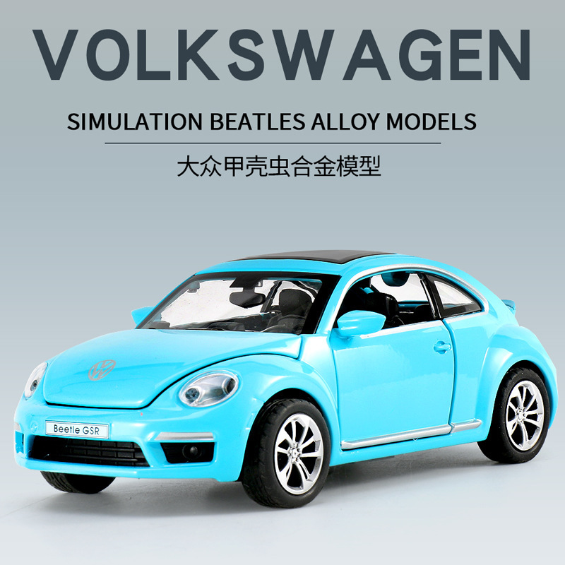 Jiaye 1:32 Volkswagen Beetle Car Model Alloy Children's Toy Car Car Car Simulation Acousto-optic Huili Boxed Jiaye 1:32 Volkswagen Beetle Car Model Alloy Children's Toy Car Car Car Simulation Acousto-optic Huili Boxed