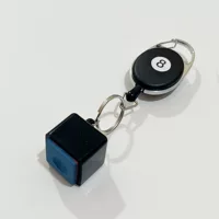 Amazon Black Eight Выдвижной бильярдный шоколадный зажим с легко тянущейся пряжкой, пряжка для ремня, эластичная шоколадная крышка, аксессуары для бильярда