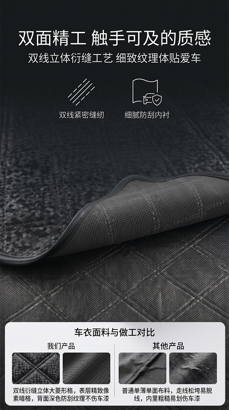 Car front windshield sunshade, front panel heat-insulating sunshade curtain, sunshade cover, blackout curtain, car cover, snow cover