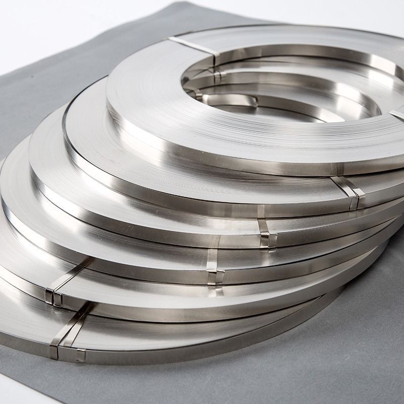 0.08 ~ 1.0mm de espesor de cinta de níquel puro, cinta de níquel puro N6, cinta de níquel de alta pureza 99,6% especificaciones completas