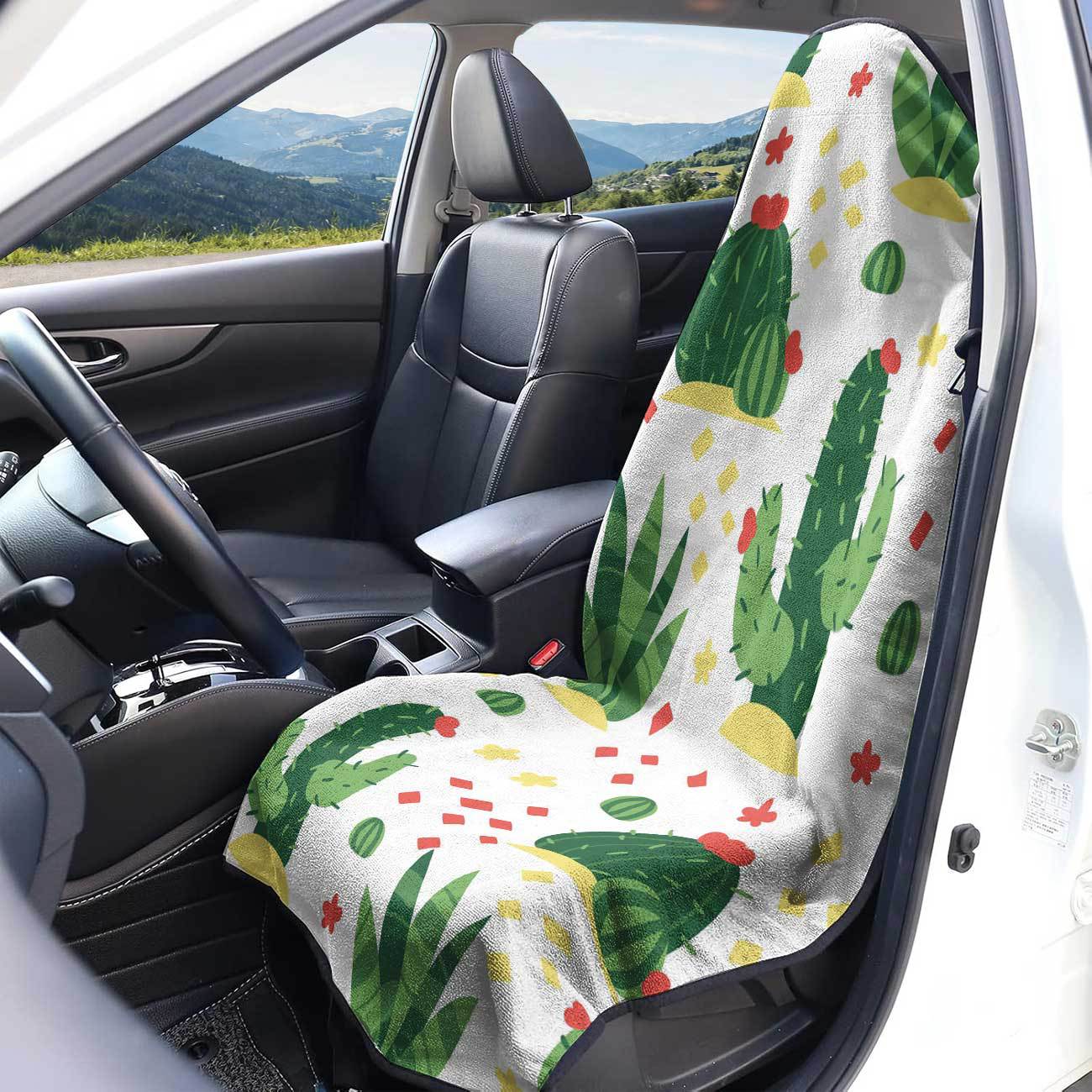 Car seat towel cover front seat protector suitable for gym and exercise, universal for all seasons, car use 96
