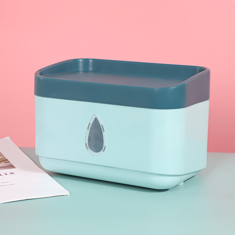 トイレ穴なし壁掛け式防水ティッシュボックストイレティッシュ多機能収納棚|undefined