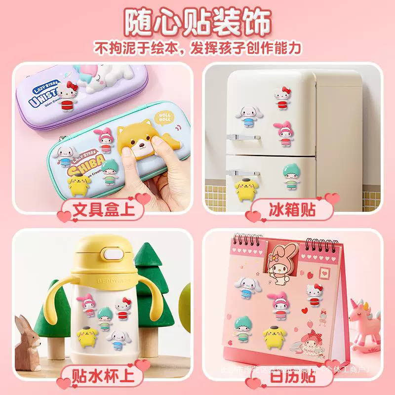 Sanrio магнитная игрушка, магнит на холодильник, новая коллекция