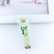 卡通公仔情侣钥匙扣指甲剪挖创意男女钥匙链锁匙扣送女友