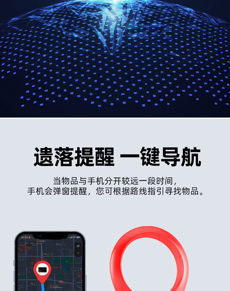 2025 Cross-Border Global Positioning Card Anti-Lost Device Airtaggps Luggage Tracking Locator Long Battery Life