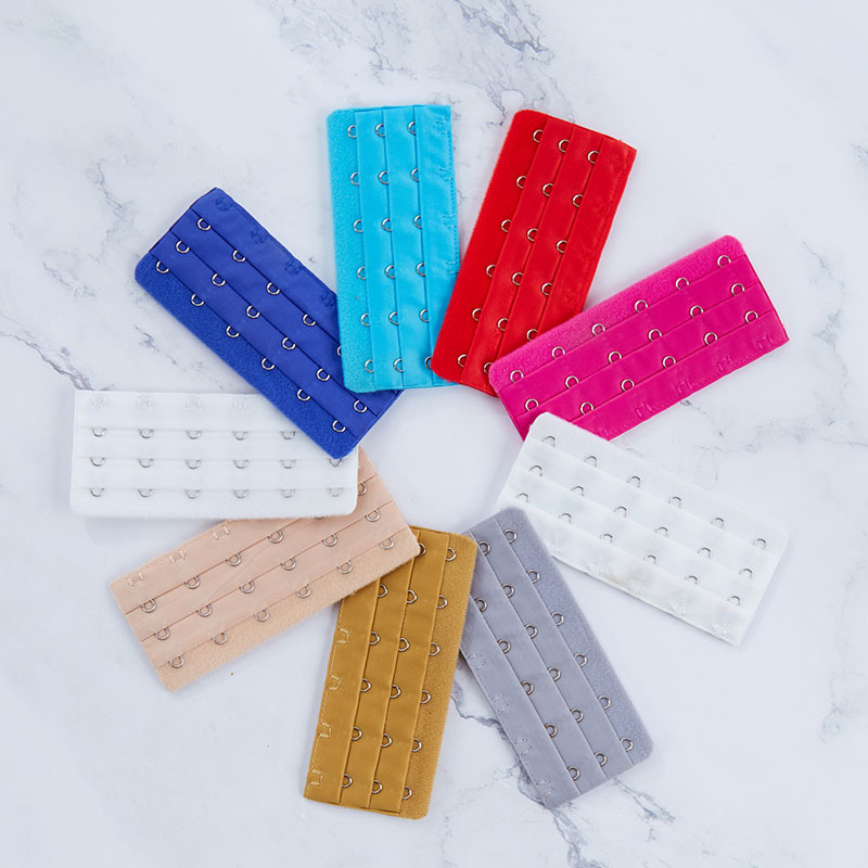 滿免運費三排六扣文胸扣內衣加長扣後背搭扣3排6扣 廠家直銷