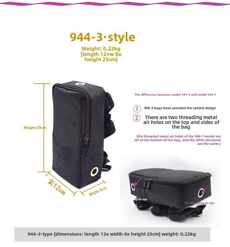 944 electric scooter battery pack large capacity extended lithium battery battery car front hanging bag custom-made_voghion.com