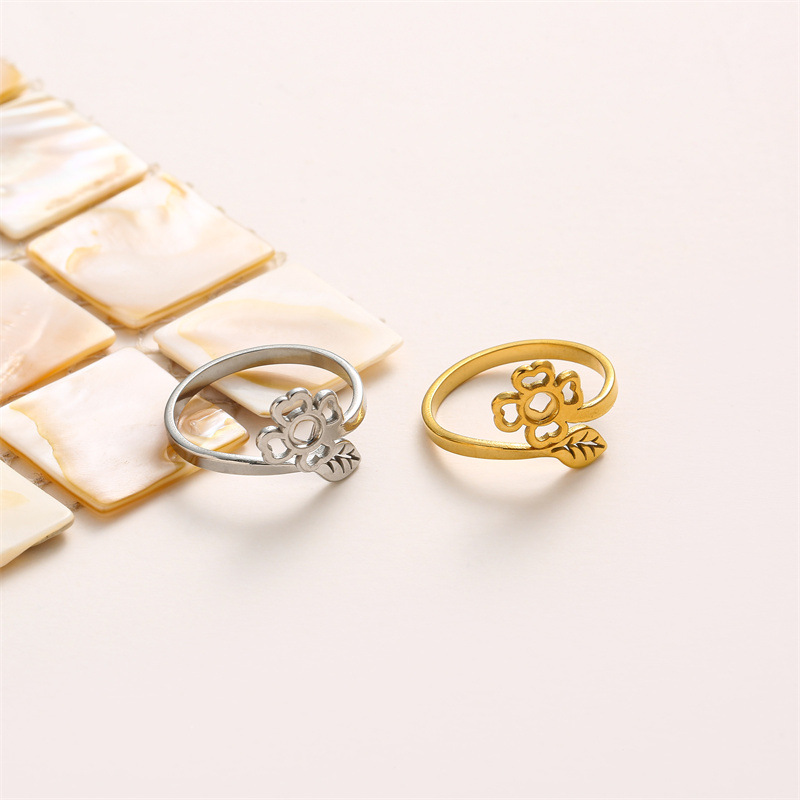 fashionable brand one size ring stainless steel