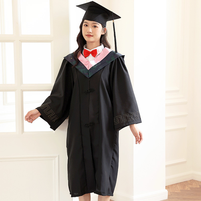 Bachelor cap graduation gown college student graduation dress degree awarding ceremony photography liberal science engineering medicine in stock wholesale