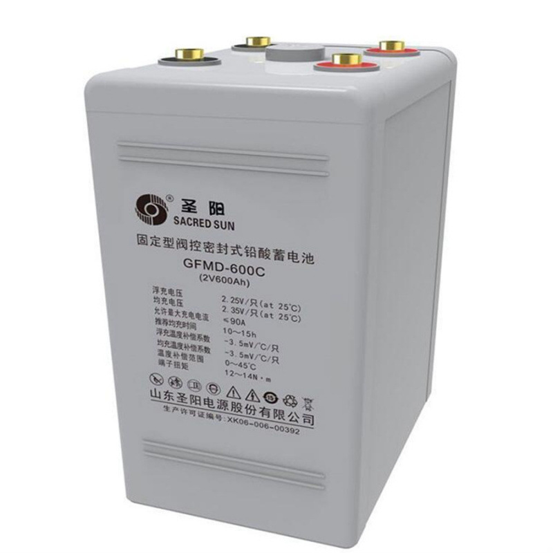 圣阳蓄电池GFMD-200C 2V200AH直流屏 配电柜 通信基站储能南非标