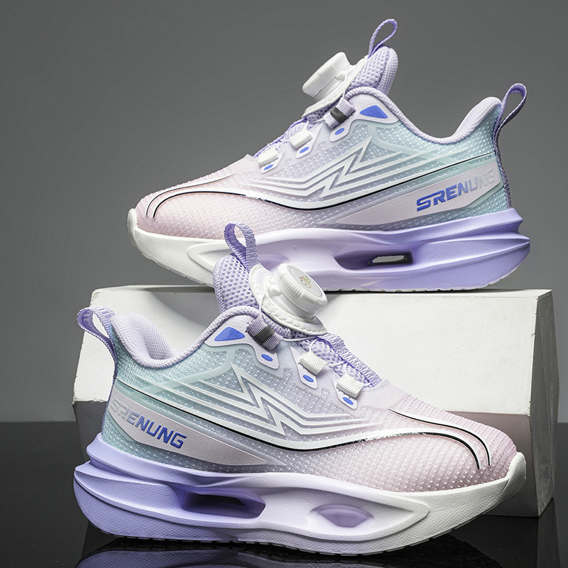 2025 nuevos zapatos de otoño para niños zapatos de corrida para niños zapatos de baloncesto de entrenamiento de absorción de choque para niños grandes transpirables