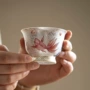 个人家用掐丝陶瓷品茗杯