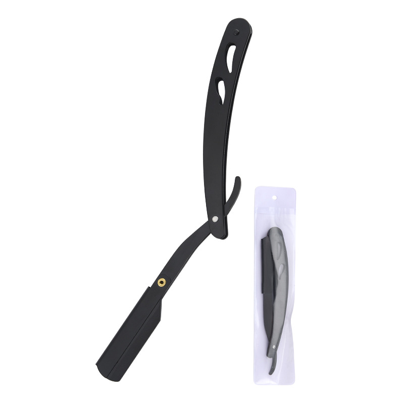 Black shaving blade holder