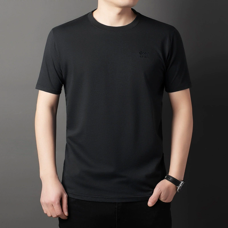 Футболка JEEP SPIRIT с короткими рукавами мужская новая модель с круглым вырезом